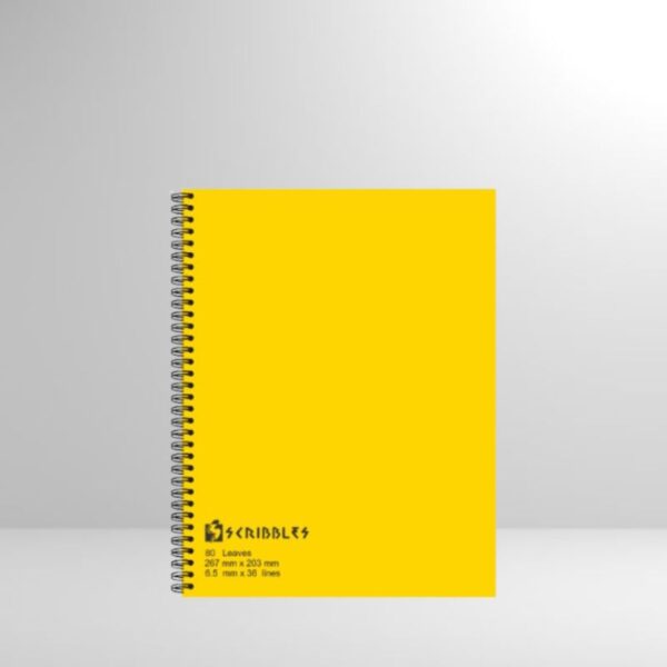 Scribbles University Notebook with Spiral - Image 9