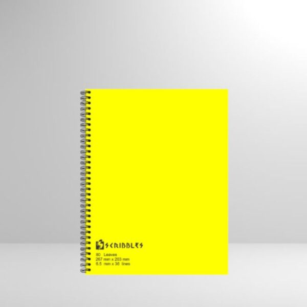 Scribbles University Notebook with Spiral - Image 8