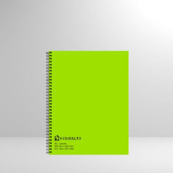 Scribbles University Notebook with Spiral - Image 7