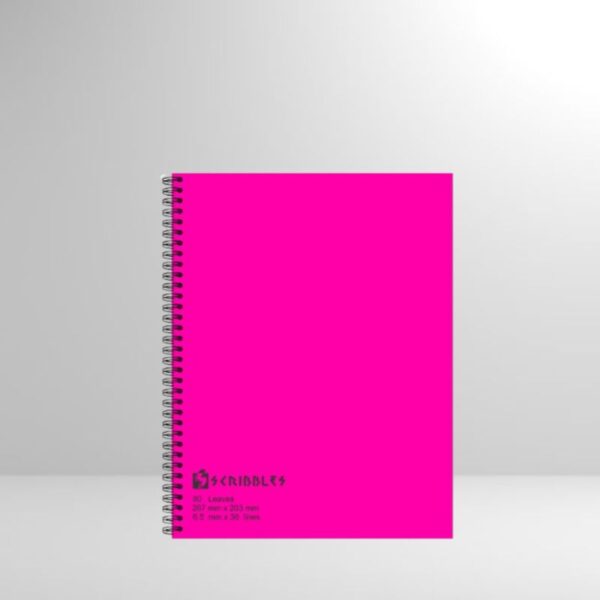 Scribbles University Notebook with Spiral - Image 4