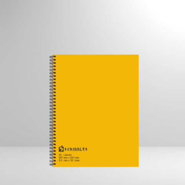 Scribbles University Notebook with Spiral - Image 2