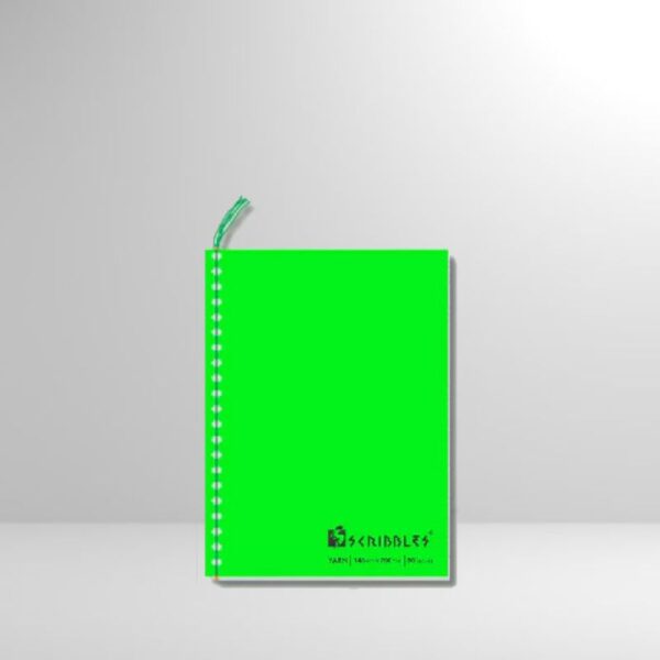 Scribbles Notebook with Yarn 80 Leaves - Image 9
