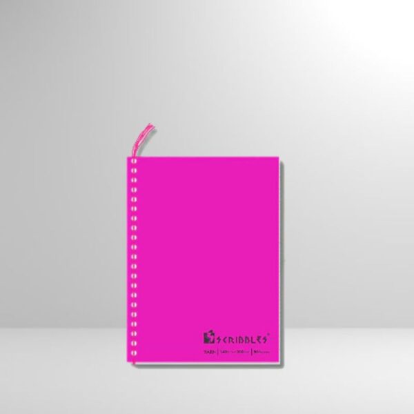 Scribbles Notebook with Yarn 80 Leaves - Image 10