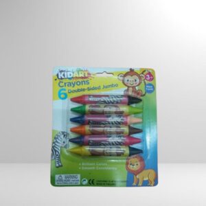 Kid Art Double Sided Jumbo 6 Crayons