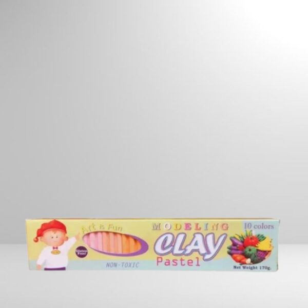 Kid Art Modeling Clay Pastel 10 Colors 170g