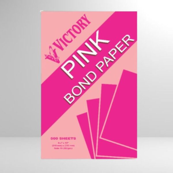 Victory Colored Bond Paper Pink - Image 2