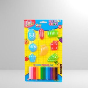 Kid Art Modeling Clay 150g 12 Colors + 8 Molds + 1 Roller