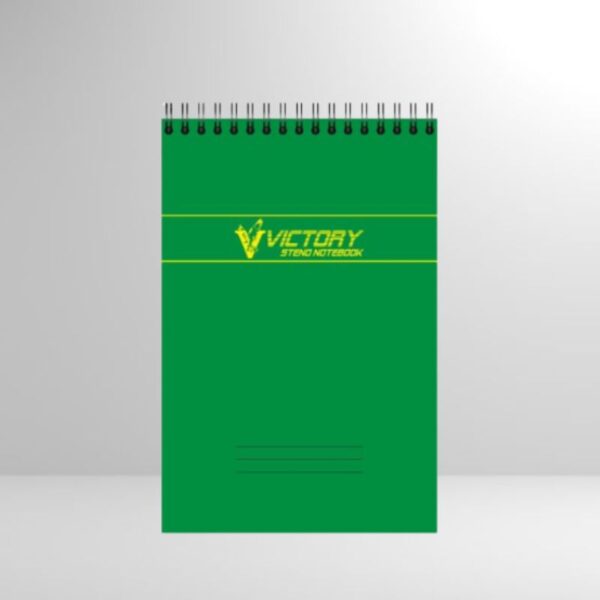 Victory Steno Notes (152 mm x 228 mm) Open Top 60 Leaves
