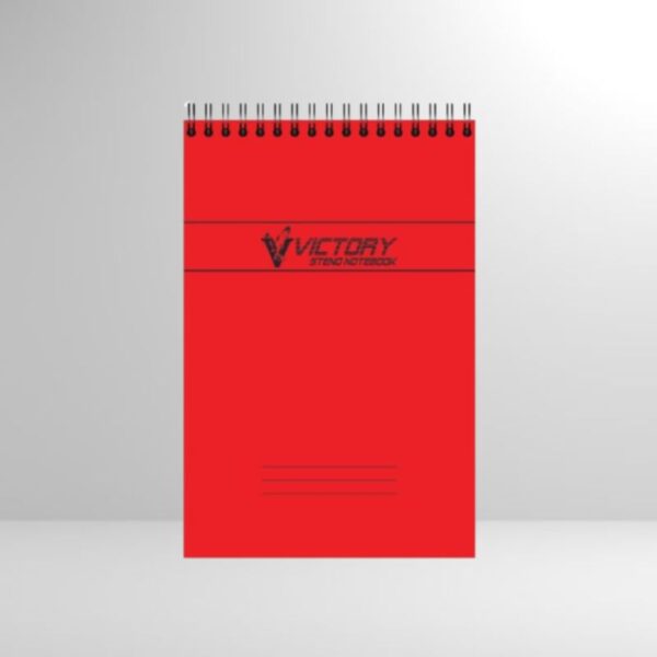Victory Steno Notes (152 mm x 228 mm) Open Top 60 Leaves - Image 2