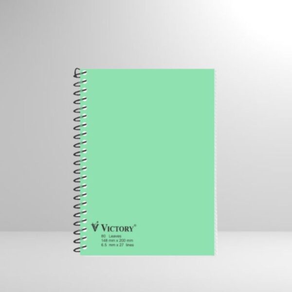 Victory Notebook with Spiral 80 Leaves