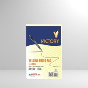 VICTORY Yellow Pad 1/4 Pad