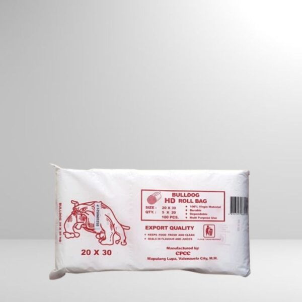 Bulldog Plastic Bag