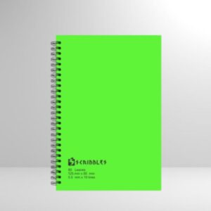 Scribbles Open Side Memo Notebook 80 Leaves