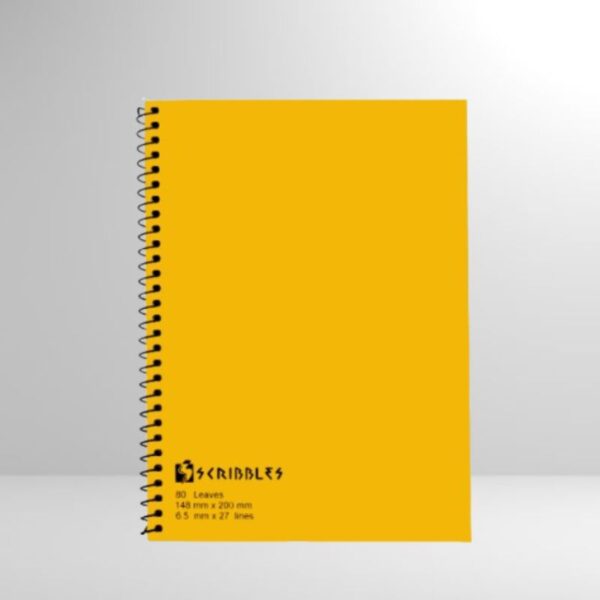 Scribbles Notebook with Spiral 80 Leaves - Image 4