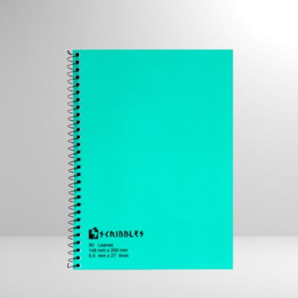 Scribbles Notebook with Spiral 80 Leaves - Image 5