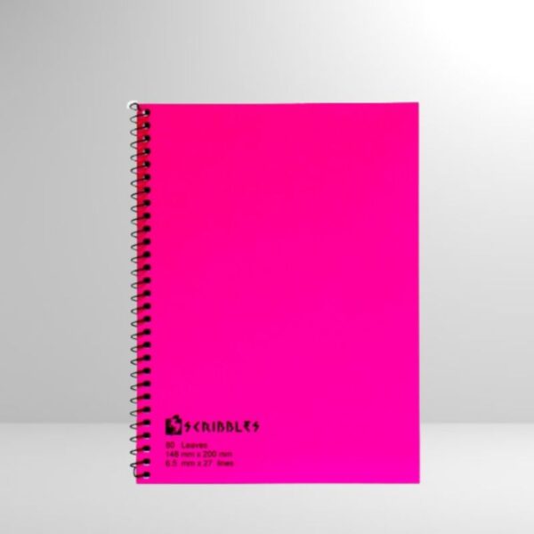 Scribbles Notebook with Spiral 80 Leaves - Image 8