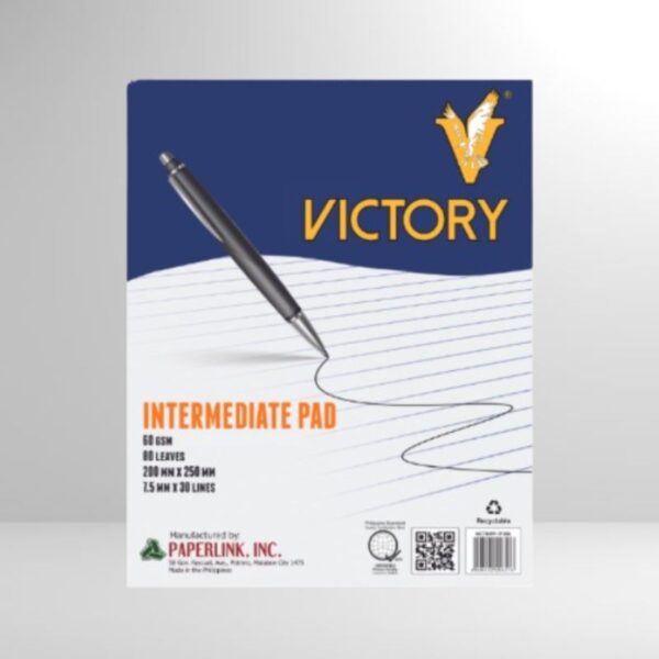 VICTORY Intermediate White Quiz Pad