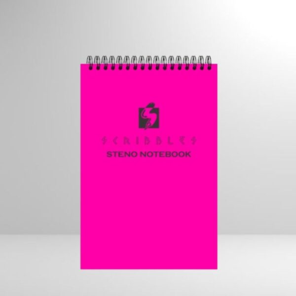 Scribbles Steno Notes {152 mm x 228 mm} Open Top 60 Leaves - Image 2