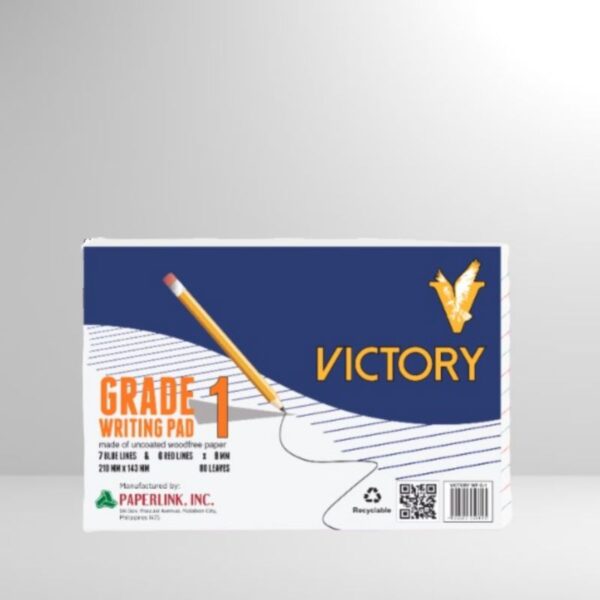 Victory Writing Pad Grade 1 - 4