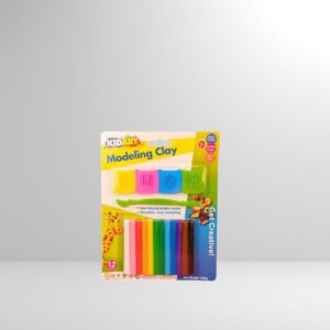 Kid Art Modeling Clay 100g 12 Colors + 4 Stamp Molds + 1 Spatula