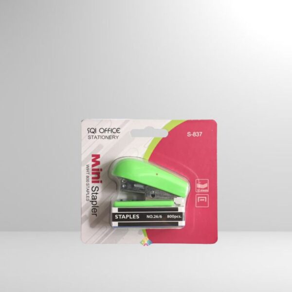 SQI Office Mini Stapler w/ Staplewire