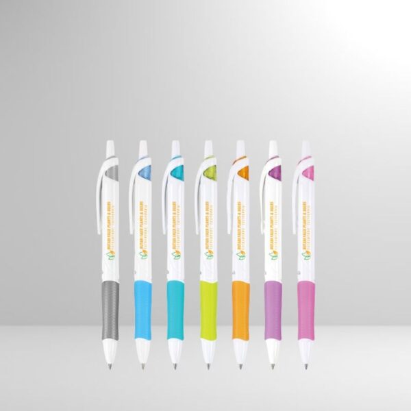 Pilot Acroball Purewhite Ballpoint (0.7mm) Black Ink Pen