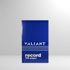 Valiant Record Book Big 300 Pages
