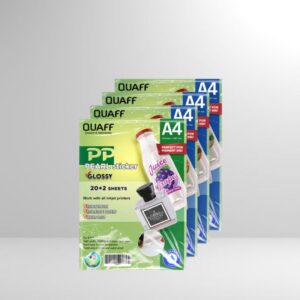 Quaff PET Inkjet Sticker