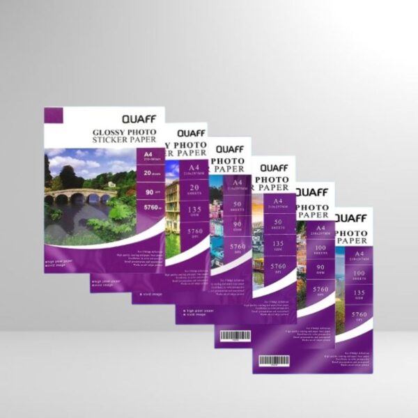 Quaff Photo Sticker Paper