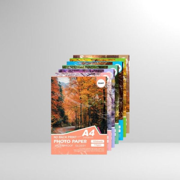 Quaff No Back Print Photo Paper (A4 size)