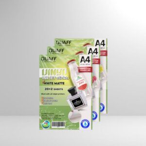 Quaff Vinyl Inkjet Sticker (Waterproof)