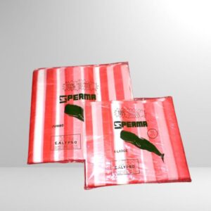 Diplo Red Plastic Sando Bag